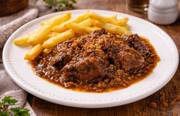 Carbonnade à la bière brune et spéculoos au Cookeo