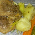 Langue de bœuf et légumes à l'autocuiseur cookéo