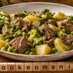 Agneau aux légumes verts au Cookeo, le plat rapide et fondant pour un repas complet à l'autocuiseur cookéo
