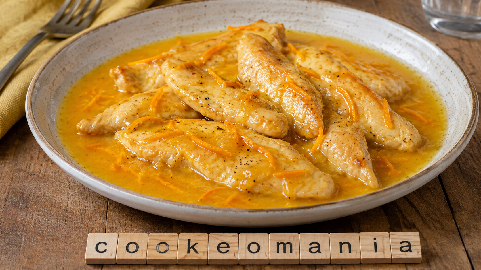 Aiguillettes de poulet à l’orange au Cookeo, le sucré-salé léger et parfumé