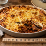 Aubergines façon moussaka à la parmesane au Cookeo, le gratin familial fondant et généreux au robot multi-cuiseur Moulinex