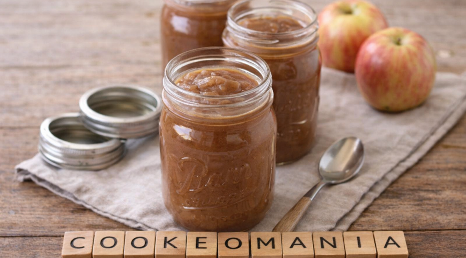 Beurre de pommes épicé au Cookeo