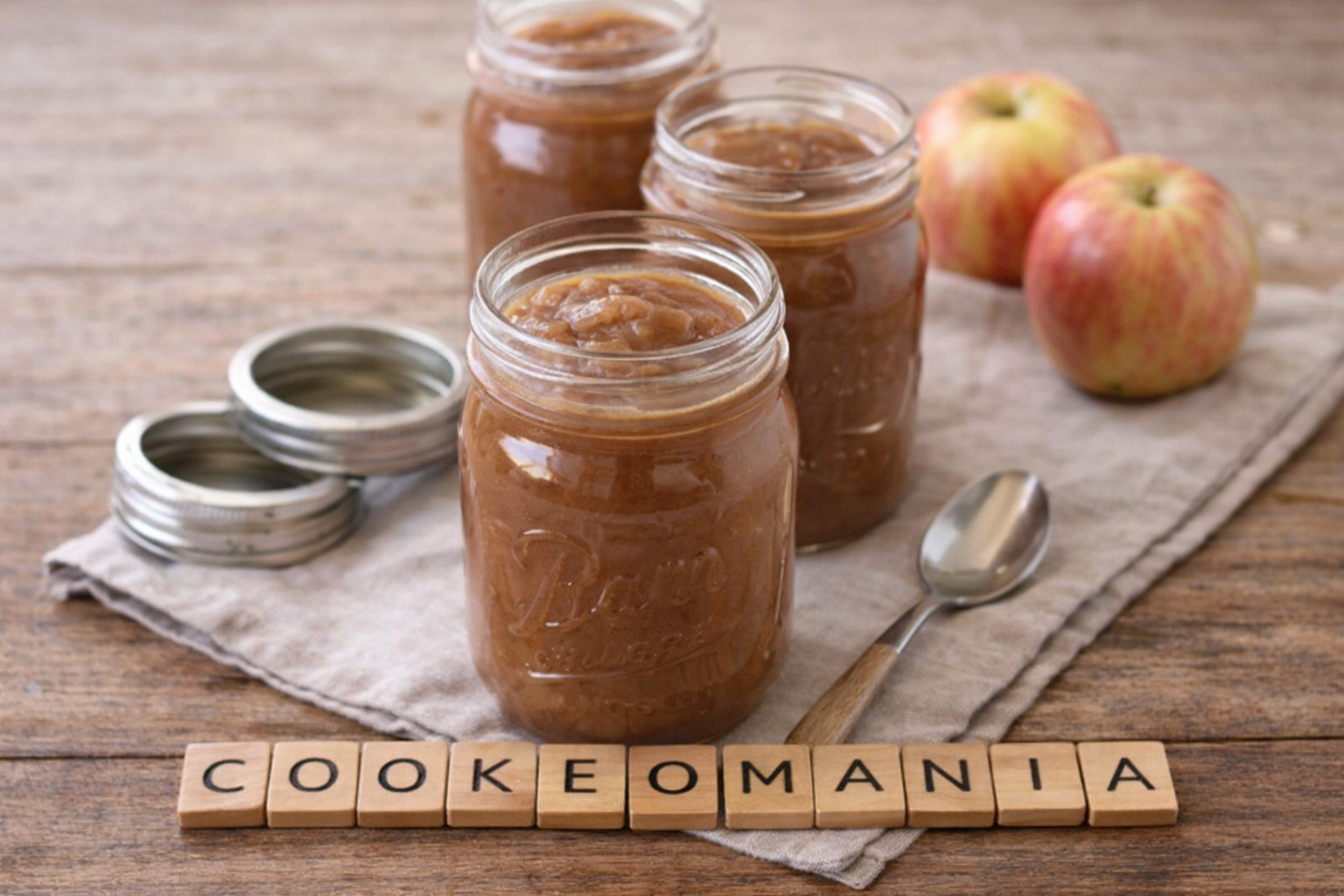 Beurre de pommes épicé au Cookeo