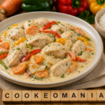 Blancs de poulet sauce Boursin au Cookeo, le plat crémeux aux légumes fondants au cookéo