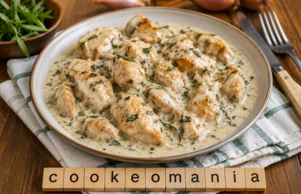 Blancs de poulet à l’estragon au Cookeo, la sauce crémeuse qui parfume tout le repas