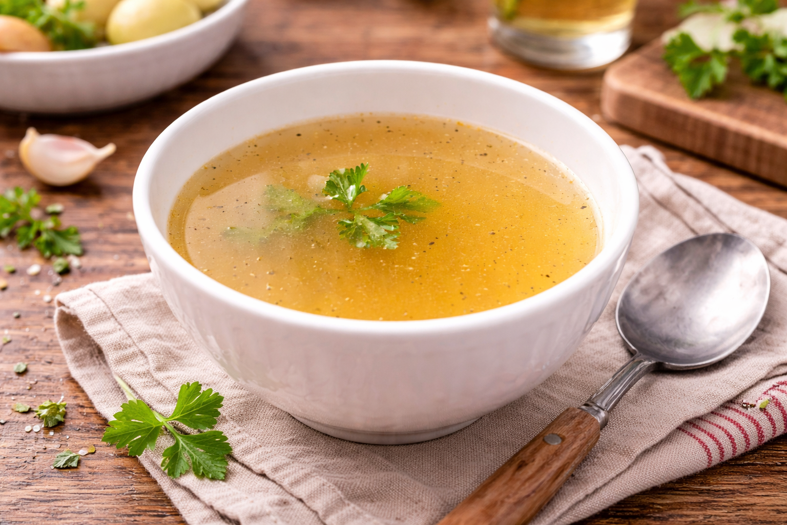 Bouillon de bœuf maison au Cookeo, simple et parfumé