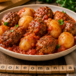 Boulettes, pommes de terre et sauce tomate au Cookeo, le plat familial simple et rassasiant au multicuiseur cookéo