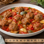 Boulettes à la provençale au Cookeo, le plat familial aux légumes du soleil au robot multi-cuiseur Moulinex