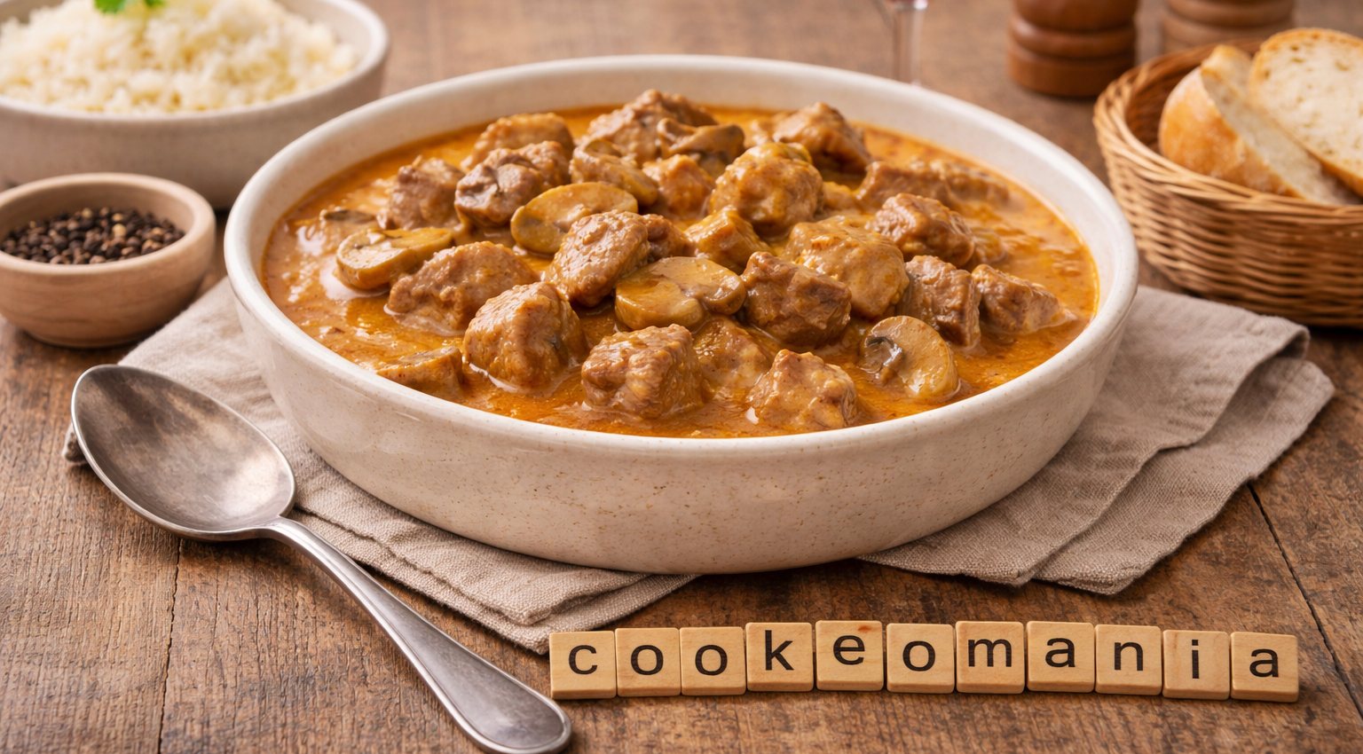 Bœuf Stroganoff au Cookeo la recette facile, crémeuse et savoureuse