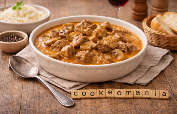 Bœuf Stroganoff au Cookeo la recette facile, crémeuse et savoureuse