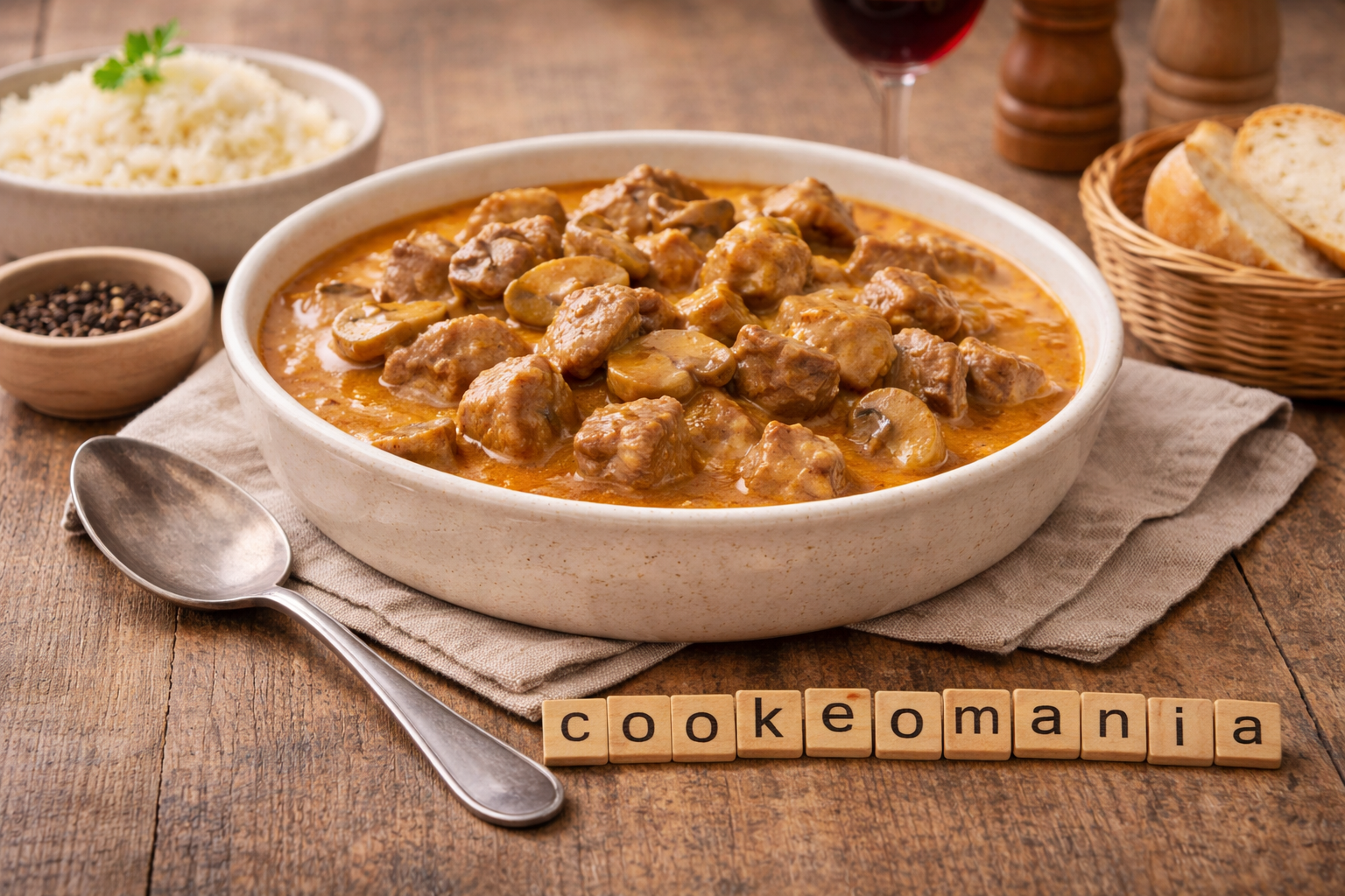 Bœuf Stroganoff au Cookeo la recette facile, crémeuse et savoureuse
