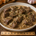 Bœuf bourguignon à la moutarde au Cookeo, le mijoté familial fondant et relevé à l'autocuiseur cookéo