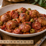 Bœuf à la catalane au Cookeo, boulettes moelleuses au chorizo et olives vertes au robot multi-cuiseur cookéo