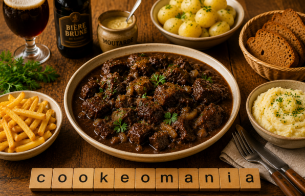 Carbonade flamande au Cookeo, le bœuf fondant à la bière et au pain d’épices