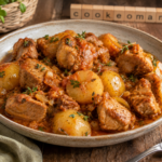 Cari de porc et pommes de terre au Cookeo, le plat familial parfumé qui réchauffe l’assiette au multicuiseur Moulinex