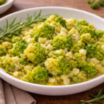 Chou romanesco parfumé au citron et romarin au multicuiseur cookéo