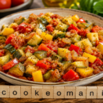 Compotée de légumes au Cookeo, l’accompagnement léger qui sent bon le soleil au robot multi-cuiseur cookéo