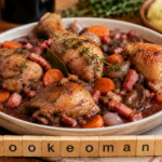 Coq au vin facile au Cookeo, le grand classique mijoté sans complication au multicuiseur Moulinex