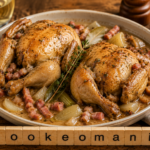 Coquelets en barbouille au Cookeo, la volaille fondante dans une sauce rustique au vin blanc à l'autocuiseur cookéo