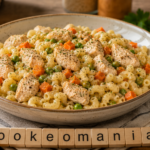 Coquillettes aux légumes et aiguillettes de poulet au Cookeo, le plat complet qui plaît à toute la famille à l'autocuiseur Moulinex