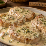 Côtes de porc au roquefort au Cookeo, la recette crémeuse qui donne du caractère au repas au multicuiseur Moulinex