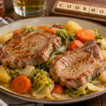 Côtes de porc façon potée de légumes au Cookeo, le plat rustique prêt en 15 minutes à l'autocuiseur Moulinex