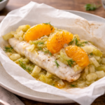 Daurade vapeur au fenouil et agrumes à l'autocuiseur Moulinex