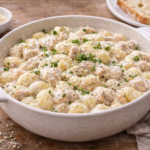 Gnocchis crémeux au poulet et fromage frais au multicuiseur cookéo