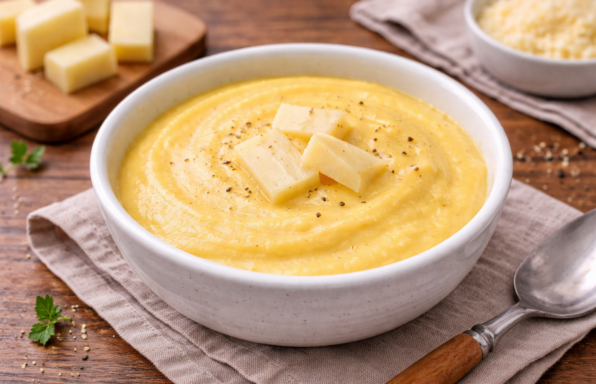 Polenta crémeuse à la Fontina au Cookeo