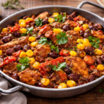 Poulet tex-mex express au multicuiseur cookéo