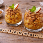 Verrines fondantes aux pommes et spéculoos au robot multi-cuiseur cookéo