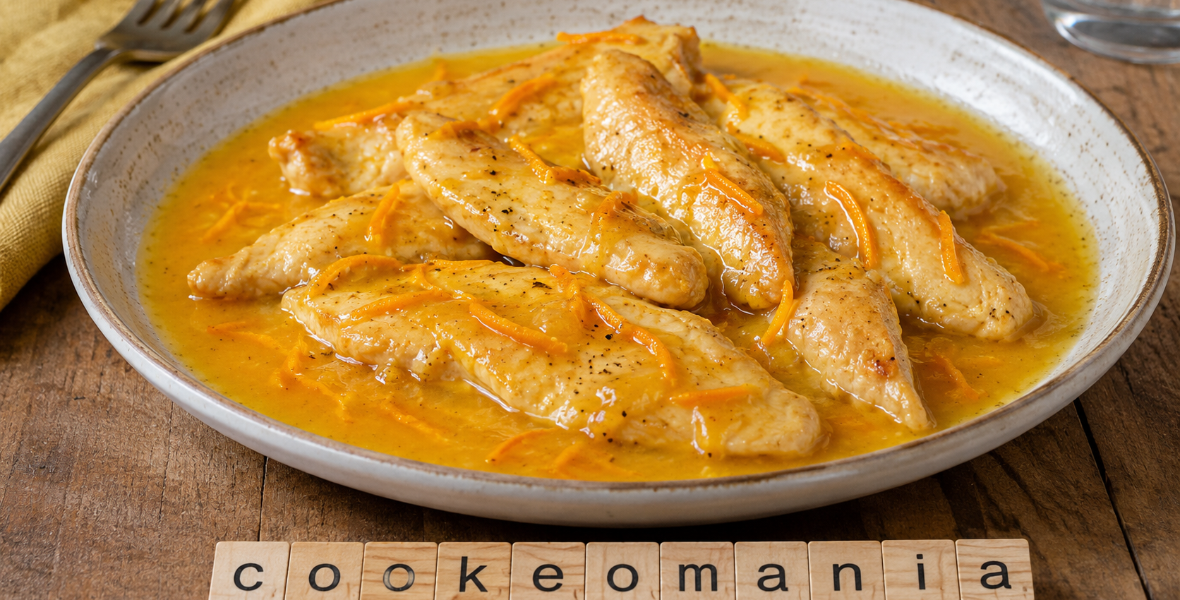 Aiguillettes de poulet à l’orange au Cookeo, le sucré-salé léger et parfumé
