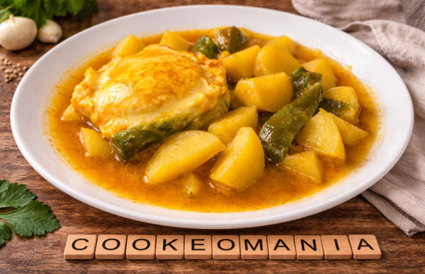 Ajillo maison aux pommes de terre et œufs au Cookeo