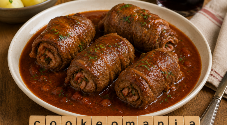 Alouettes de bœuf au Cookeo, les paupiettes maison mijotées au vin rouge
