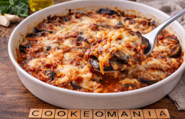 Aubergines fondantes à la tomate et mozzarella au Cookeo