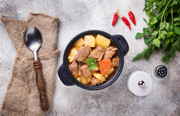 Sauté de veau pommes de terre carotte au cookeo