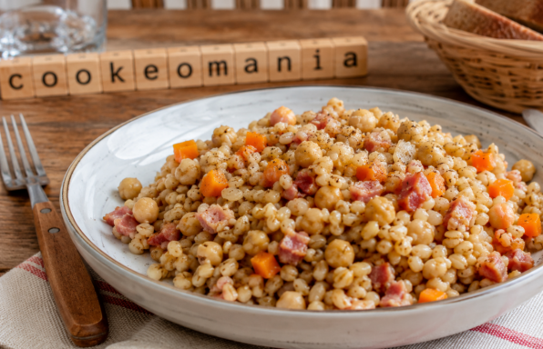 Blé aux lardons et petits légumes au Cookeo, le plat rapide et familial du quotidien