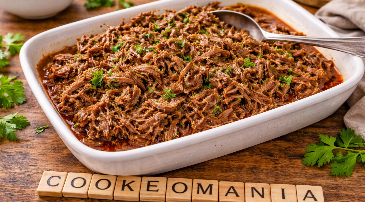 Bœuf barbacoa cétogène au Cookeo