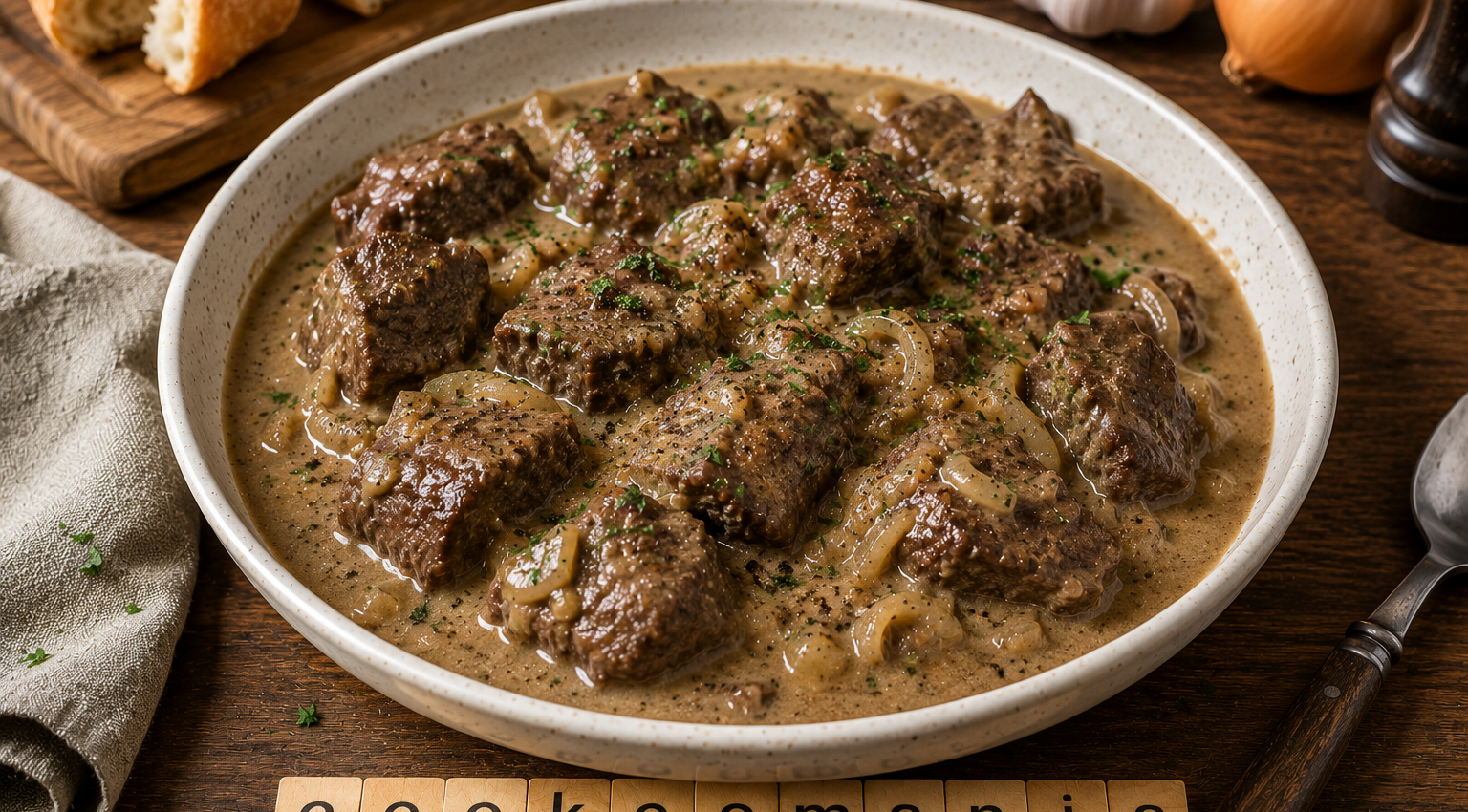Bœuf bourguignon à la moutarde au Cookeo, le mijoté familial fondant et relevé