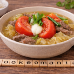 Bœuf mijoté à la tomate et au chou fermenté au cookéo