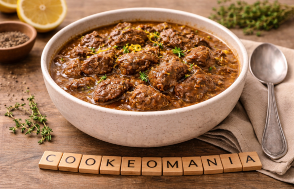 Bœuf mijoté au citron au Cookeo