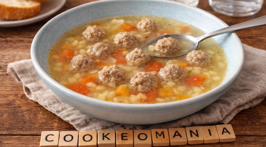 Bouillon de boulettes express au Cookeo