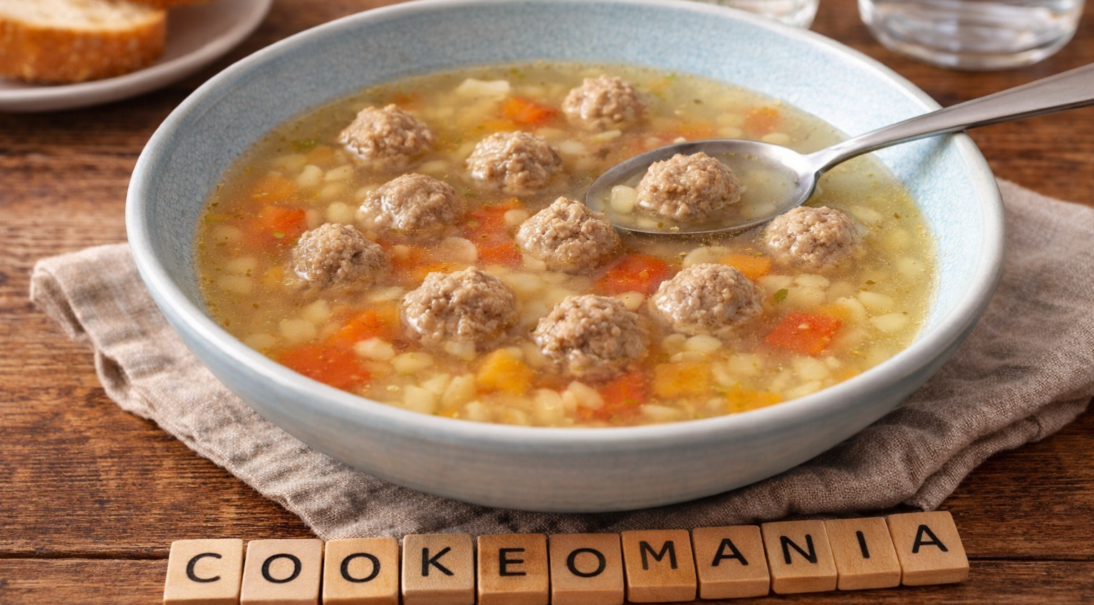 Bouillon de boulettes express au Cookeo