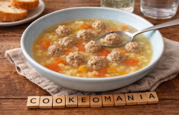 Bouillon de boulettes express au Cookeo