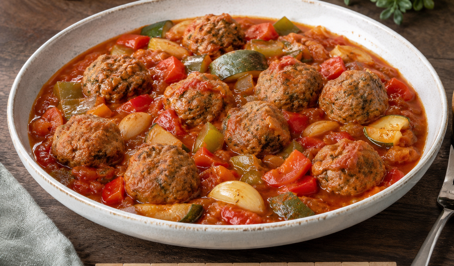 Boulettes à la provençale au Cookeo, le plat familial aux légumes du soleil