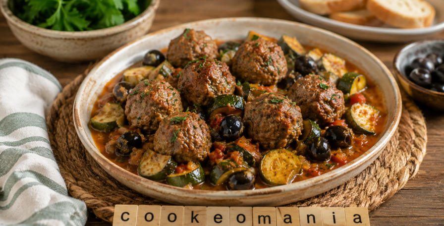 Boulettes de bœuf aux courgettes et olives au Cookeo, le plat parfumé façon tajine express