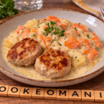 Boulettes fondantes aux légumes printaniers et pommes de terre au multicuiseur Moulinex