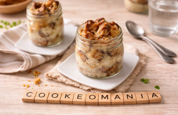 Bread pudding vanille au Cookeo