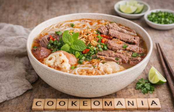 Bún bò épicé au Cookeo