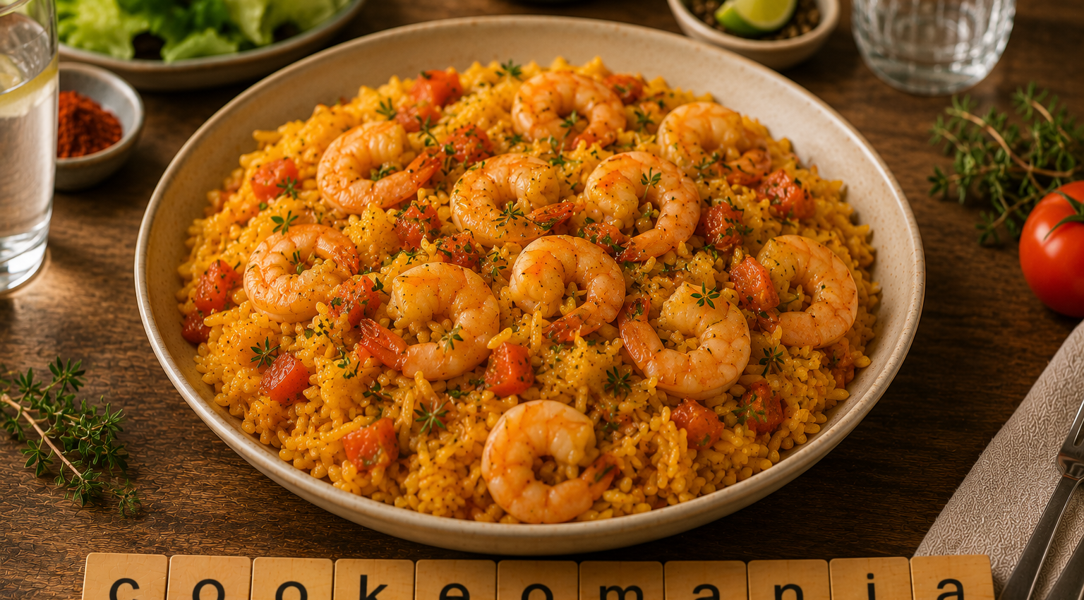 Cari de crevettes et riz au Cookeo, le plat complet parfumé prêt sans effort